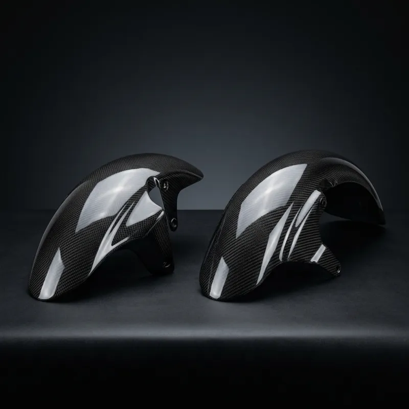 TB Electric Moto Carbon Fiber Fender Set by TB Electric Moto