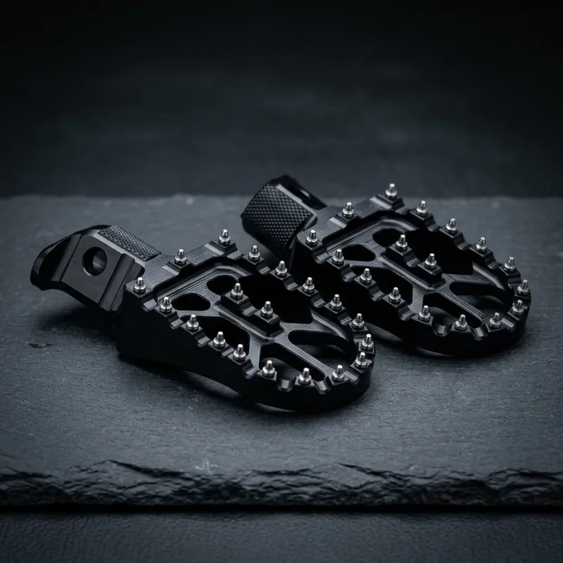Warp 9 CNC Billet Foot Pegs by Warp 9